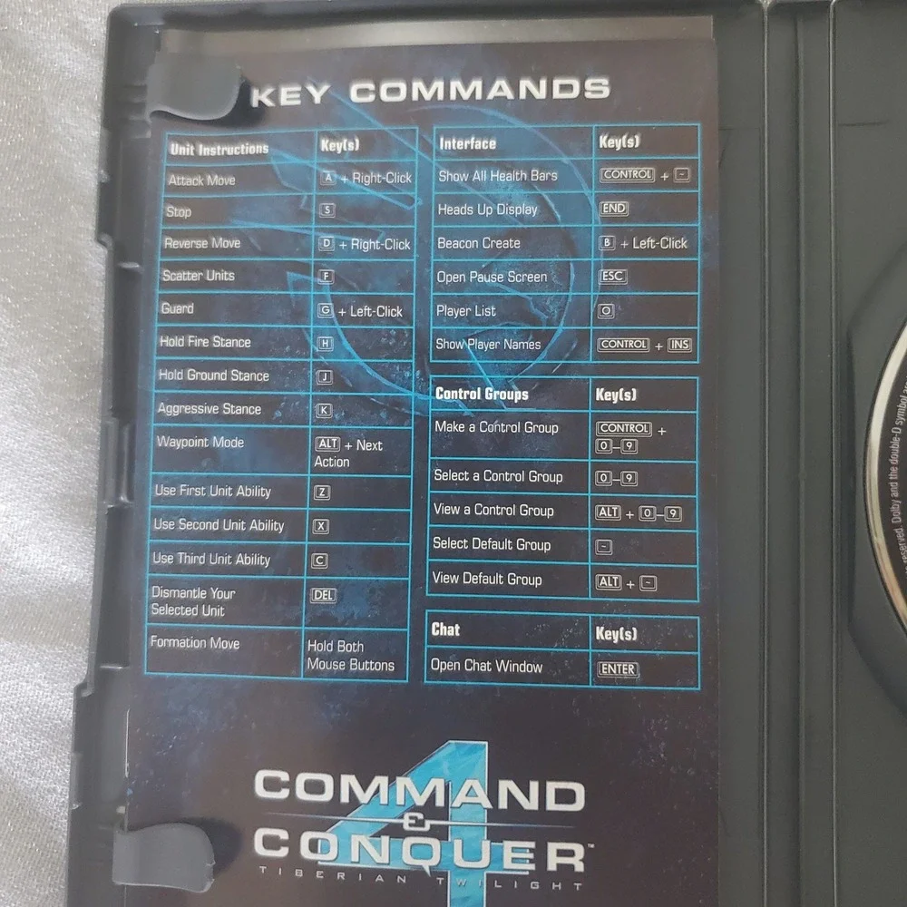 Command Conquer 4 Tiberian Twilight‎ PC DVD ROM Game Teen EA Games